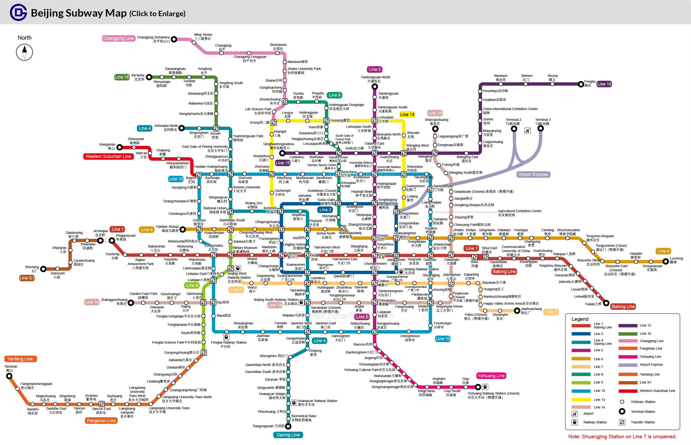 Metro de Pekín - China - Asia